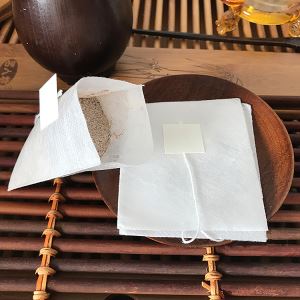 Filtre de cafea din fibră de porumb pentru etanșare la căldură, pungă pătrată